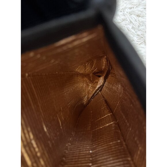 Victorias Secret Black Tote Wine Cooler Bag With Gold Script & Insulated Interio - Picture 8 of 12